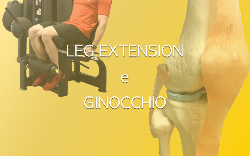 Leg extension e ginocchio: si o no?