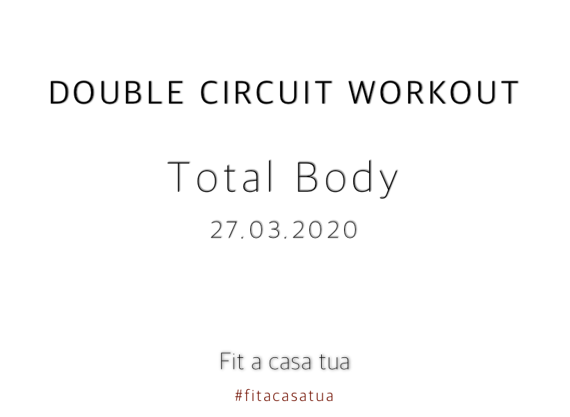 DOUBLE CIRCUIT WORKOUT | Total body