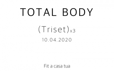 TOTAL BODY | Tre triset per tutto il corpo