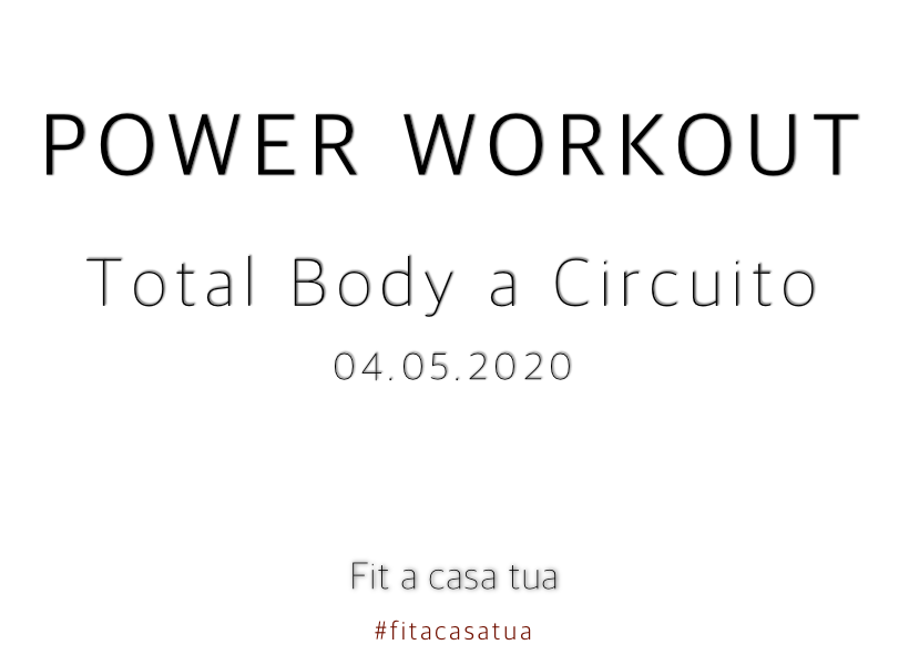 POWER WORKOUT | Un allenamento distruttivo